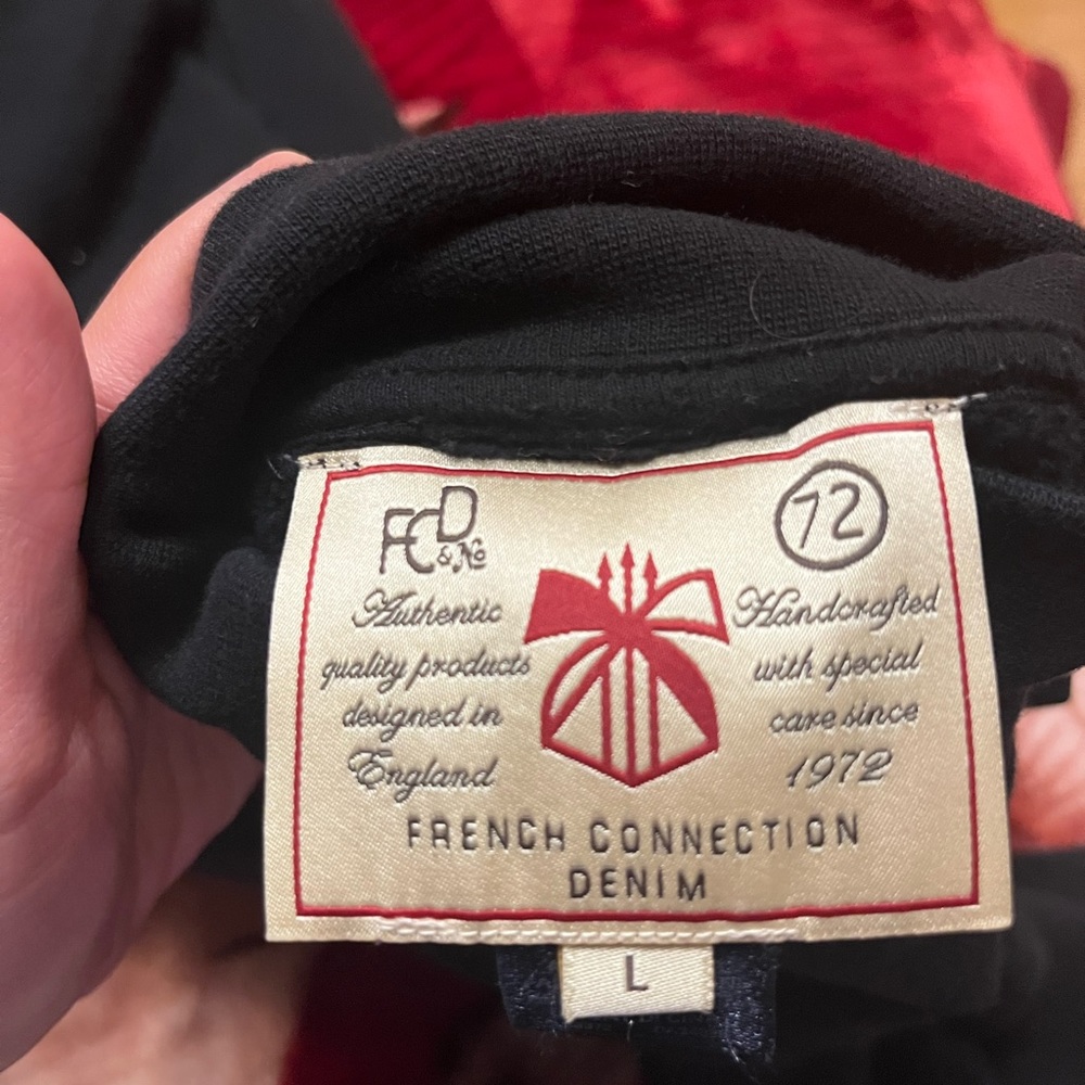FCUK Zip-up sweater